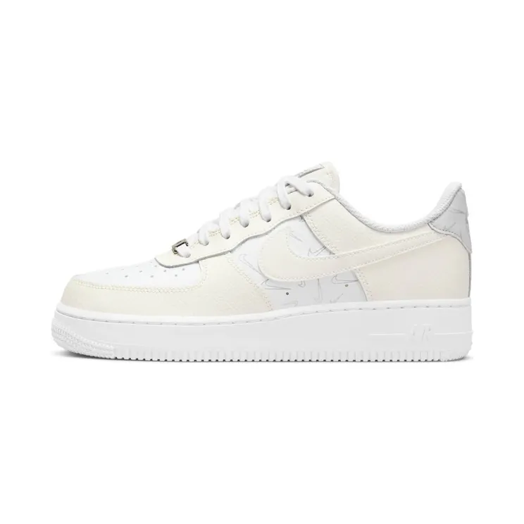 Nike Air Force 1 Mini Checks “Sail / White / Pure Platinum” (DR7857-100)
