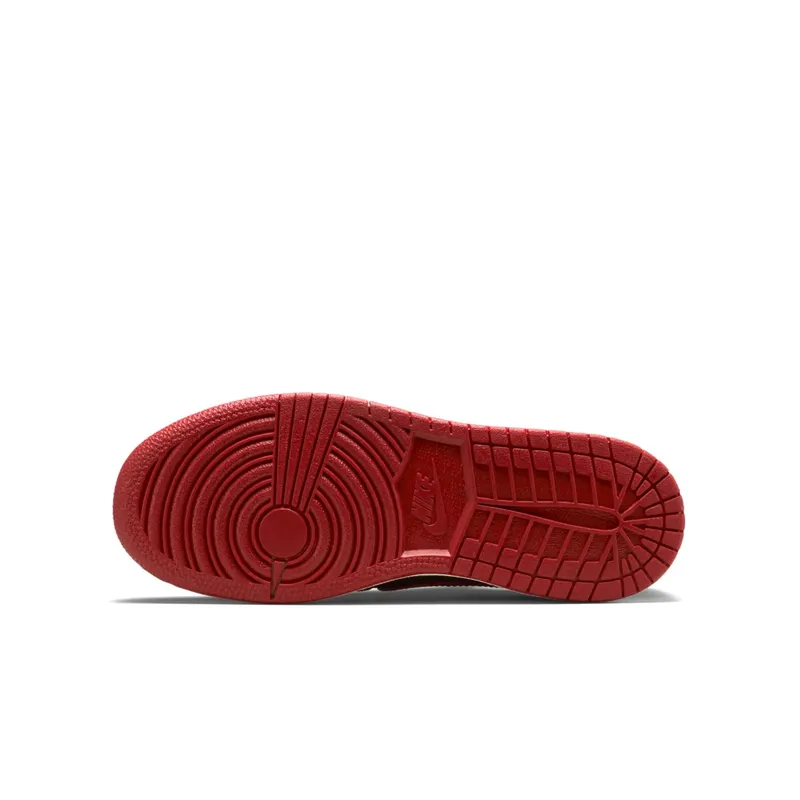 Jordan 1 Retro Low Bred 2015 (GS) Black/Varsity Red-Sail (709999-001)