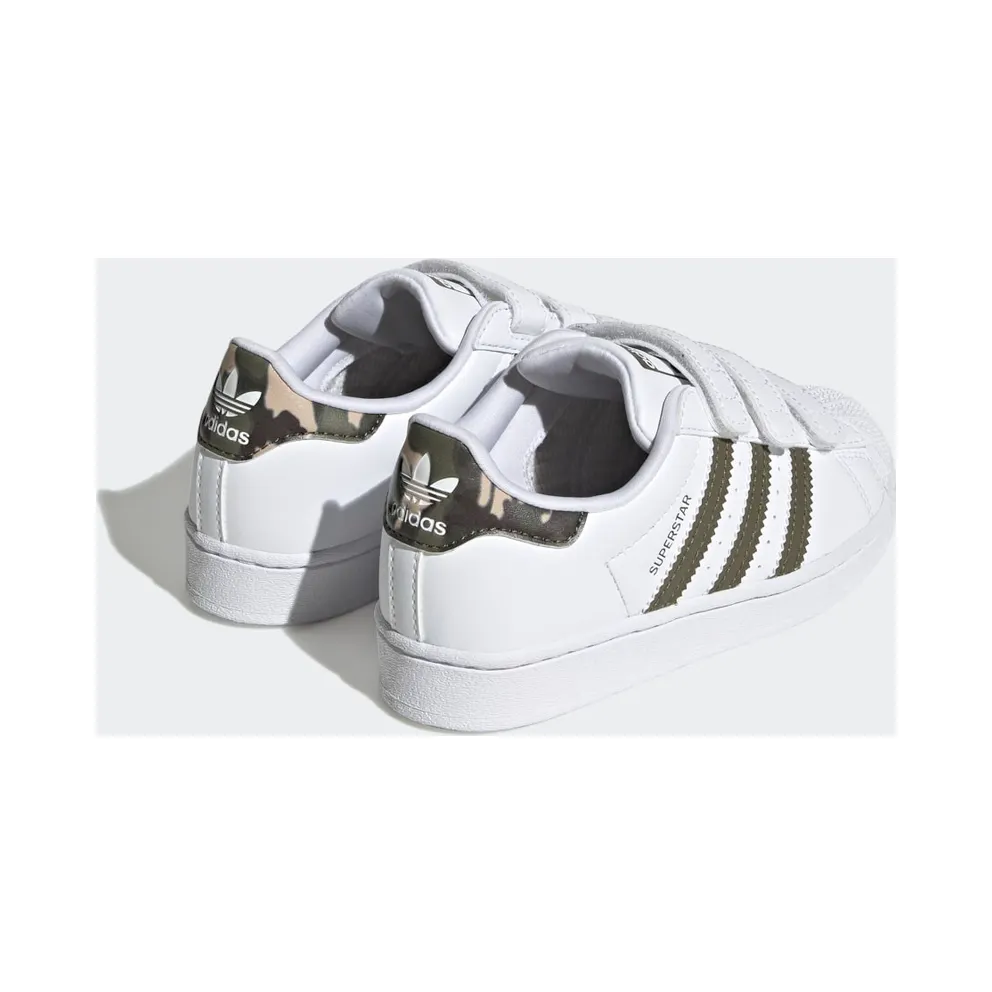 Adidas Superstar Cloud White / Olive Strata / Cloud White (HQ4285)