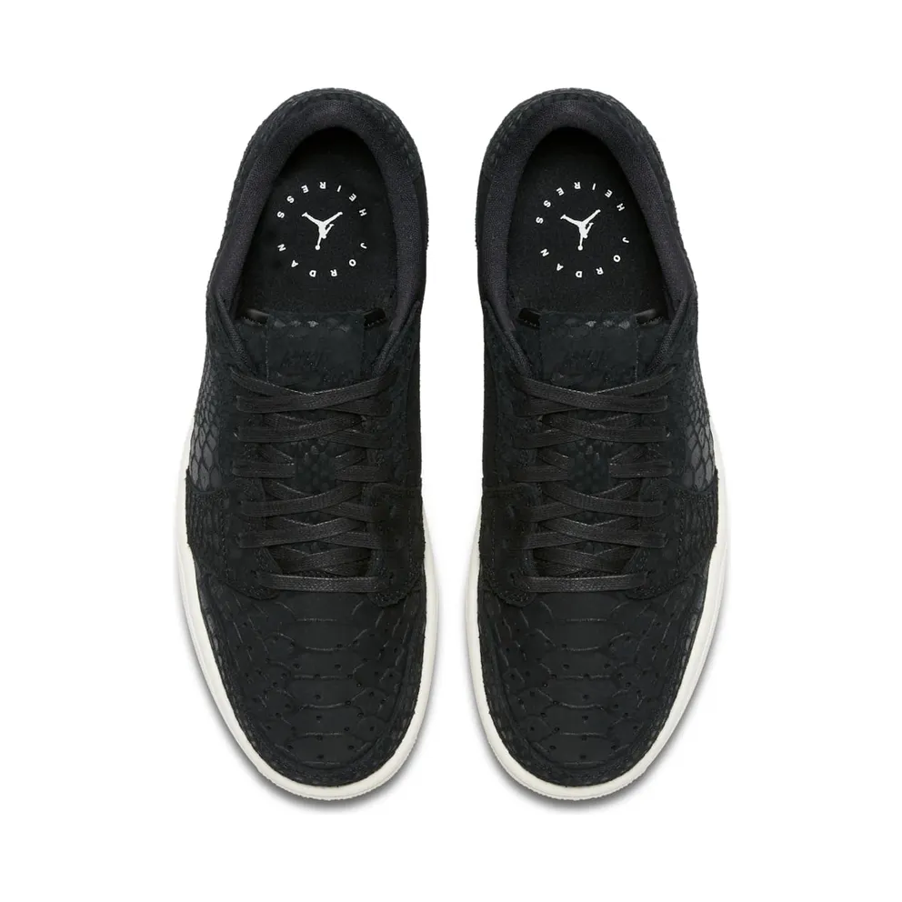 Jordan 1 Retro Low NS Black Python (W) Black/Black-Sail (AJ6004-010)