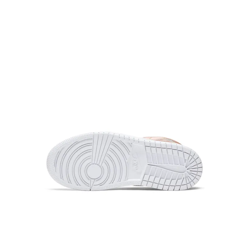 Jordan 1 Mid White Rose Gold (640737-190)