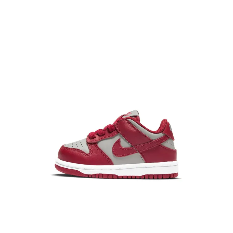 Nike Dunk Low UNLV (TD) Medium Grey/Varsity Red-White (CW1589-002)