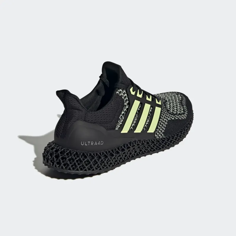 Adidas Ultra 4D Core Black / Almost Lime / Silver Metallic (GZ4499)