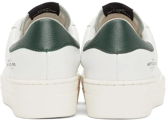 Article No. White & Green 0517 Low-Top WHITE/VIRDI (0517-02-01)