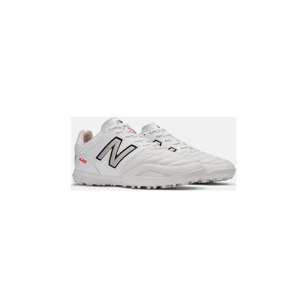 New Balance 442 Pro TF v2 White Black Team Red (MS41TWT2)
