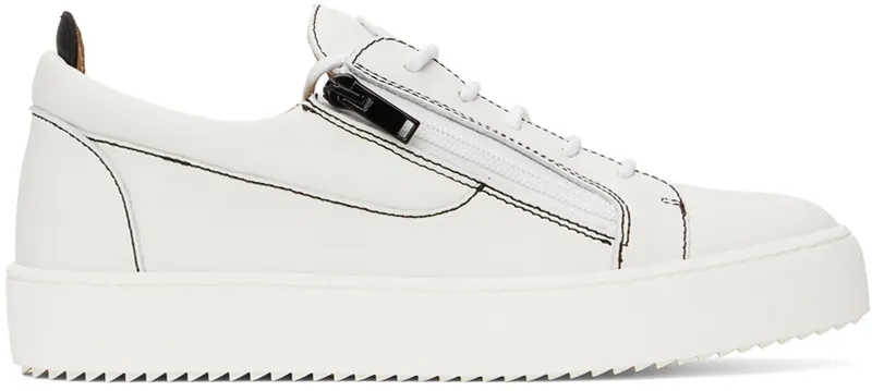 Giuseppe Zanotti White May London Sneakers (RU10059-92184)
