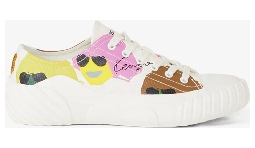 KENZO Baskets 'Kenzo Tribute' en toile (FC52SN430F73)