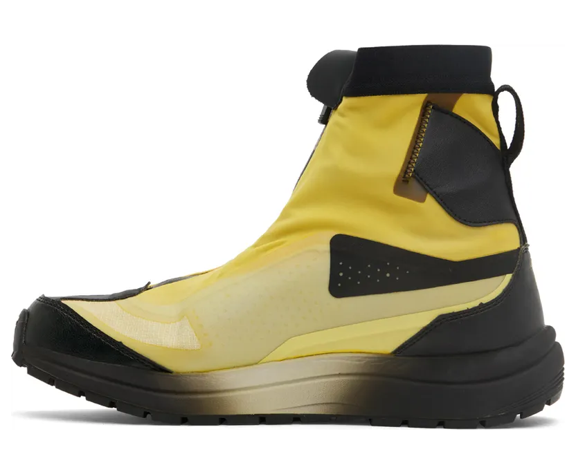 11 by Boris Bidjan Saberi Yellow Salomon Edition Bamba 2 High Sneakers (230 11xS) (3)