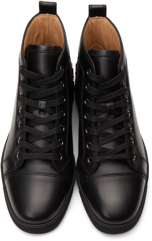 Christian Louboutin Black Louis High-Top (3091177)