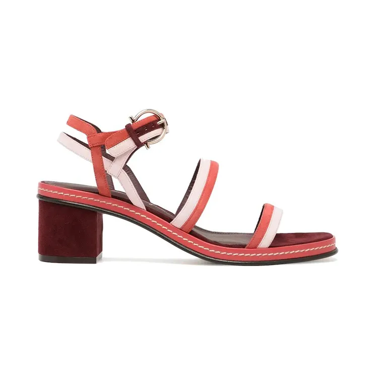 Ferragamo Maloy 55mm Sandals Beige Khaki (01A488741313)