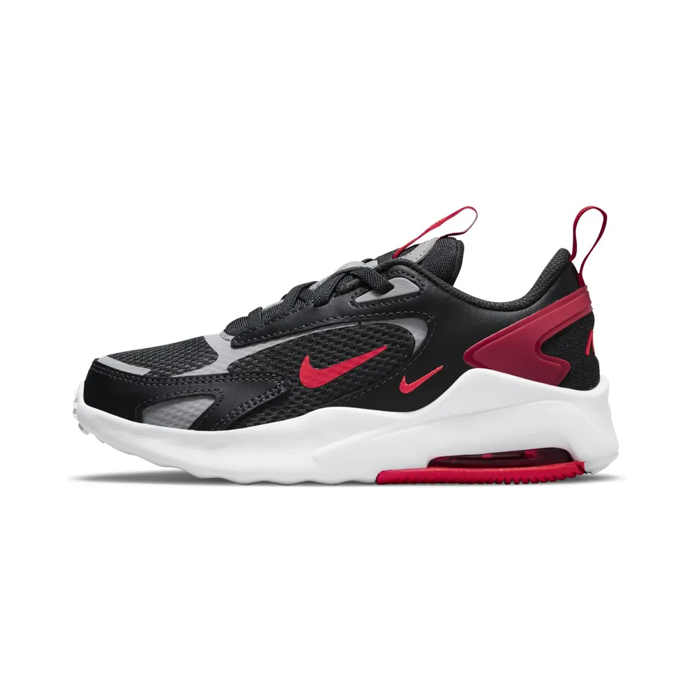 Nike Air Max Bolt “Dark Smoke Grey / University Red / Light Smoke Grey / Bright Crimson” (CW1627-005)
