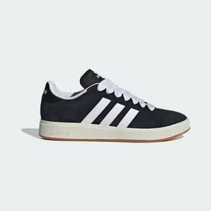 Adidas Grand Court Base 00s “Black / Cloud White / Gum” (IH6184)