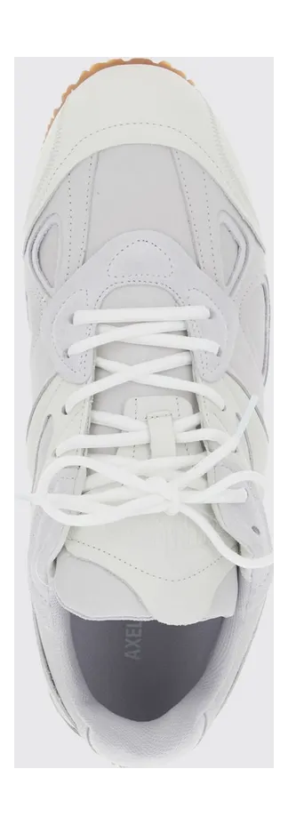 Axel Arigato Slow Runner Two-Tone Leather and Suede Sneakers White (F3924002) (3)