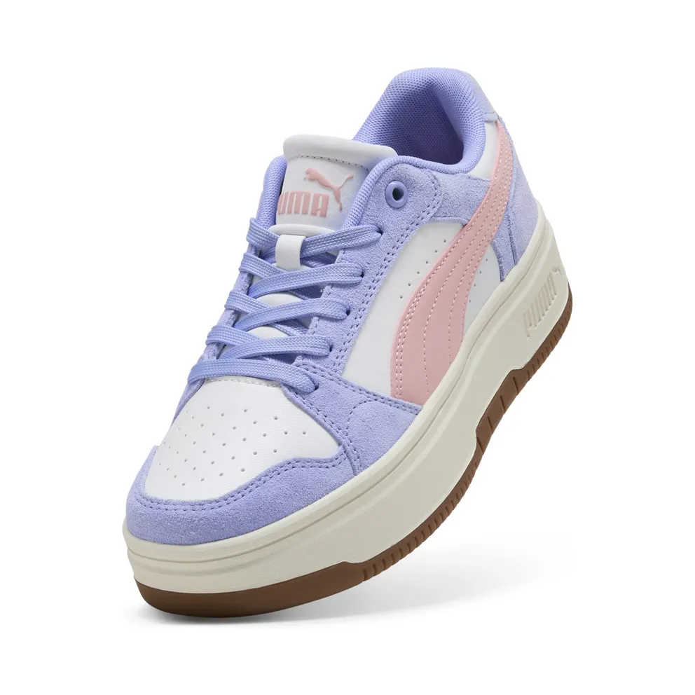 Puma Rebound Femme Low Suede “Intense Lavender / Rosy Outlook / Puma White” (402593_09)