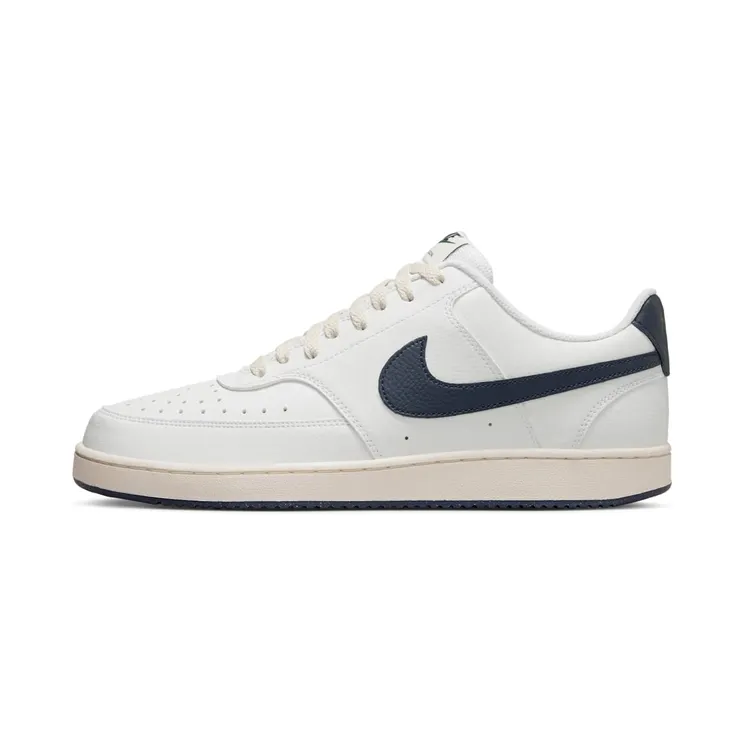 Nike Court Vision Low “White / Fir / Phantom / Obsidian” (HF9198-100)
