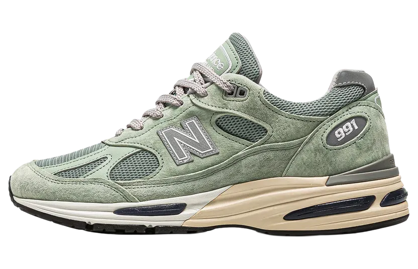 New Balance 991v2 “MiUK Sea Grass”: de stille Made in UK-grail