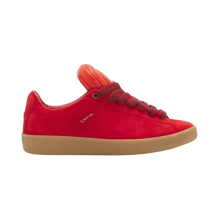 Lanvin X Future Hyper Curb Sneakers Red (FM-SKMK00-VESU-P24379)