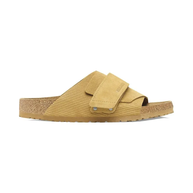 Birkenstock Kyoto Suede Embossed Corduroy Cork Brown (1025691)