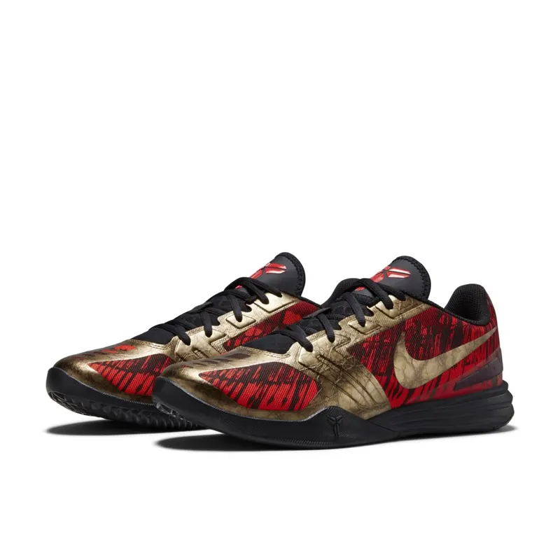 Nike KB Mentality Black Metallic Gold Chilling Red Black/Metallic Gold-Chilling Red (704942-008)