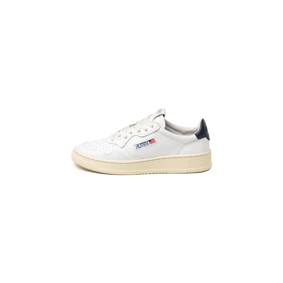 Autry Medalist Low White / Blue (AULMLL12)