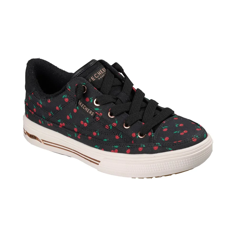 Skechers Arch Fit Arcade “Flowa Powa Sneaker Black / Red” (177194BKRD)