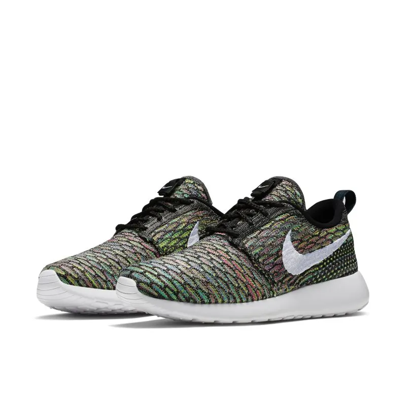Nike Womens Roshe Run Flyknit Multicolor (2015) (704927-001)