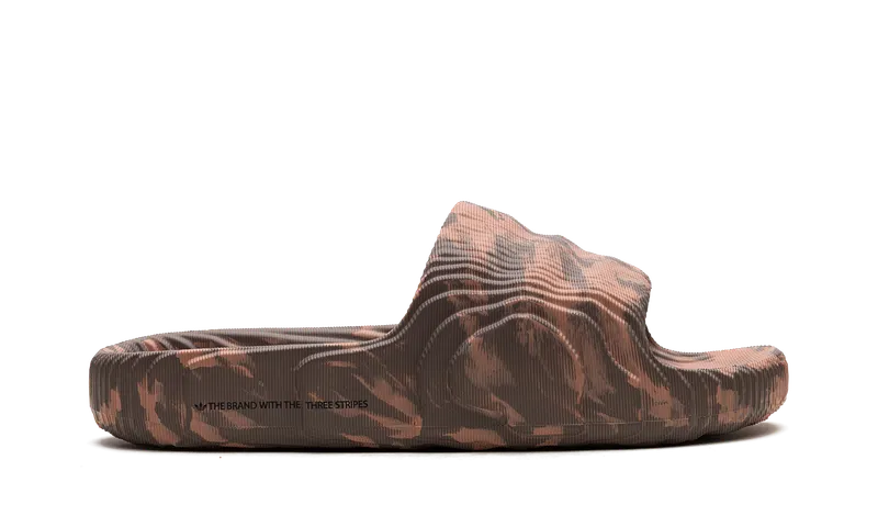 Adidas Adilette 22 Slides Clay Strata / Earth Strata / Core Black (HP6518)