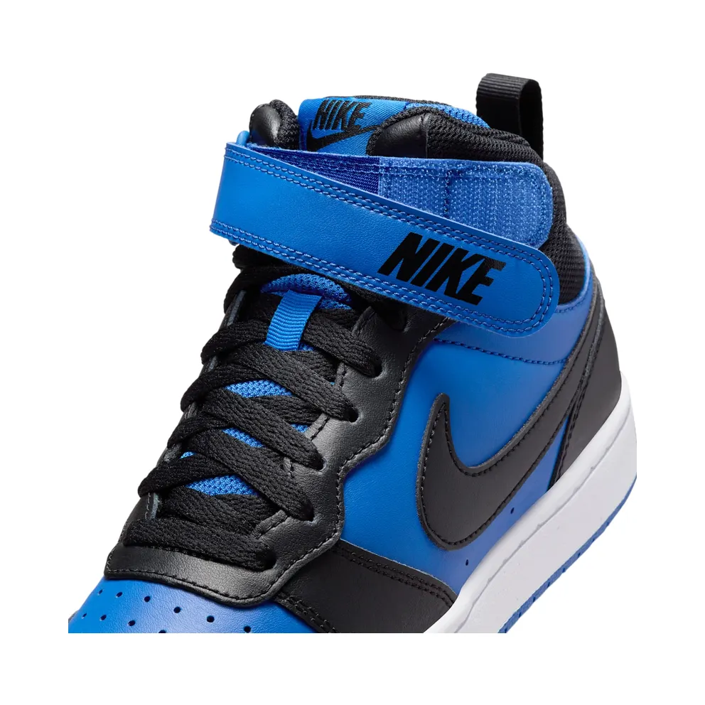 Nike Court Borough Mid 2 Game Royal White Black (CD7782-404)