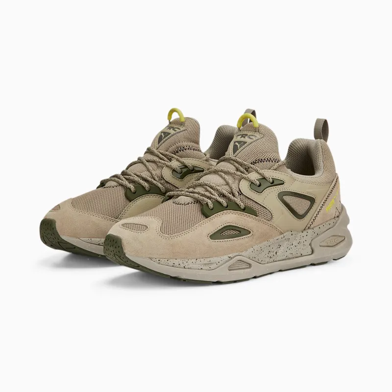 Puma TRC Blaze hoge wandelsneakers Green/Brown (390161-02)