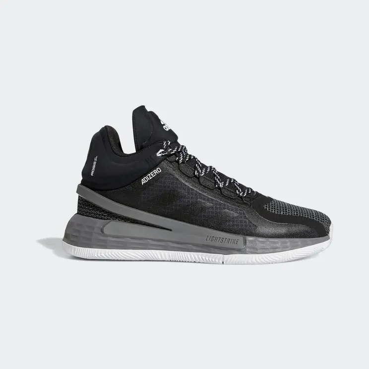 Adidas D Rose 11 ‘Black Grey’ Core Black/Scarlet/Grey Five (FU7404)