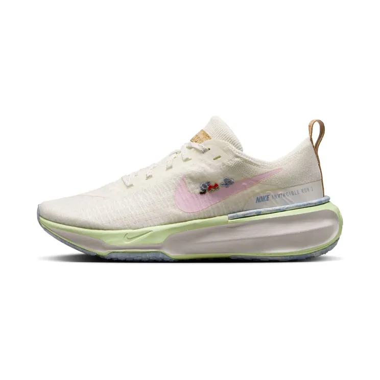 Nike ZoomX Invincible Run 3 Sail Pink Foam Barely Volt “Sail / Football Grey / Pink Foam” (IB8883-161)