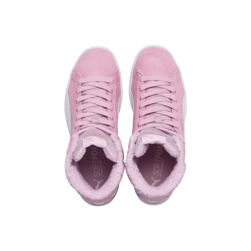 Puma Vikky Mid Fur hoge Pink/White (36685402)