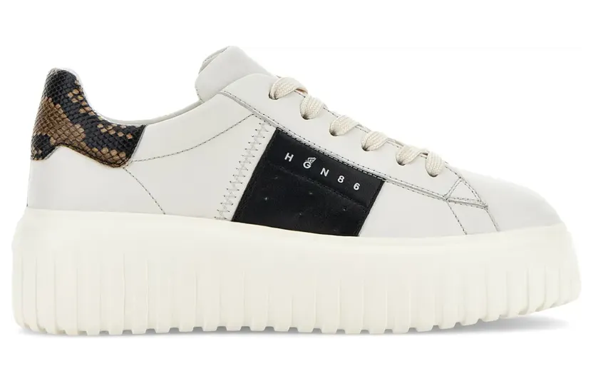 Hogan H-Stripes Sneakers – Weiß (HXW6450FO70U4B)