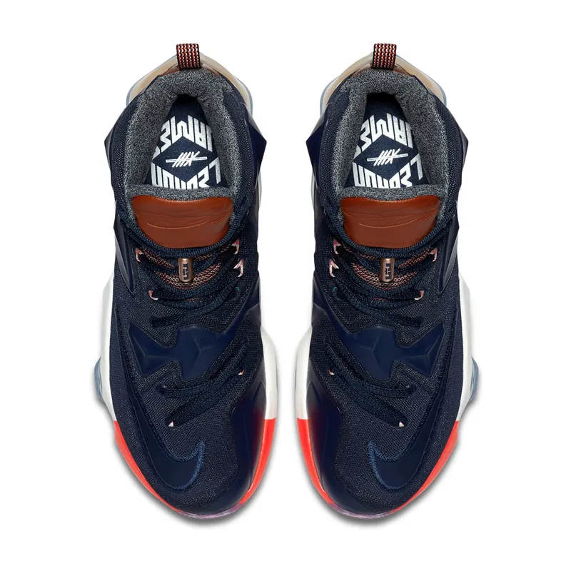 Nike LeBron 13 EXT Luxbron Multi-Color/Obsidian-Sail (823300-941)