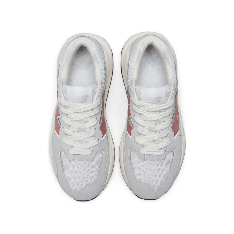 New Balance 57/40 Light Aluminium Mineral Red White (W5740SLC)