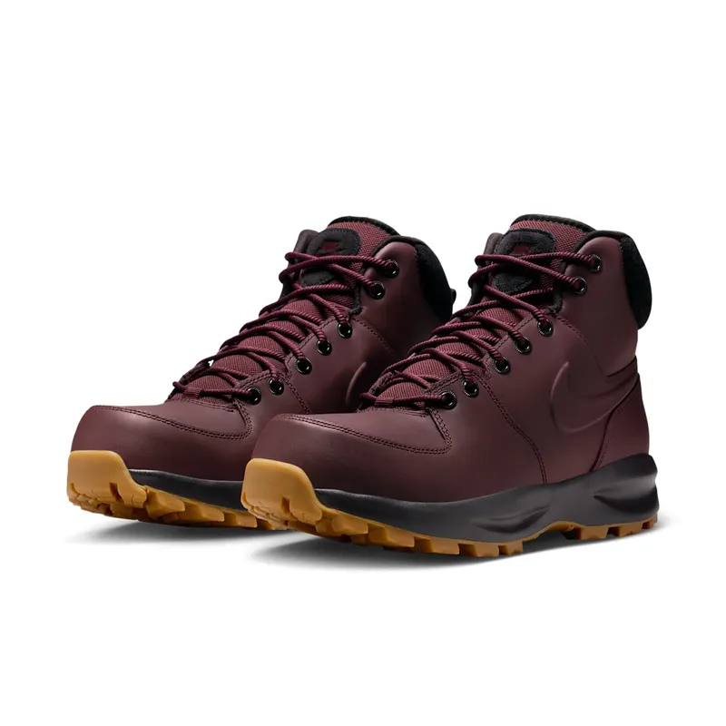 Nike Manoa Leather Burgundy Crush Black Gum (HF7095-600)