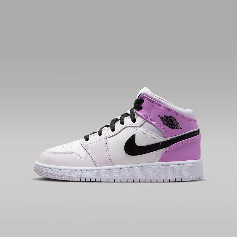 Air Jordan 1 Mid GS “Barely Grape” (DQ8423-501)