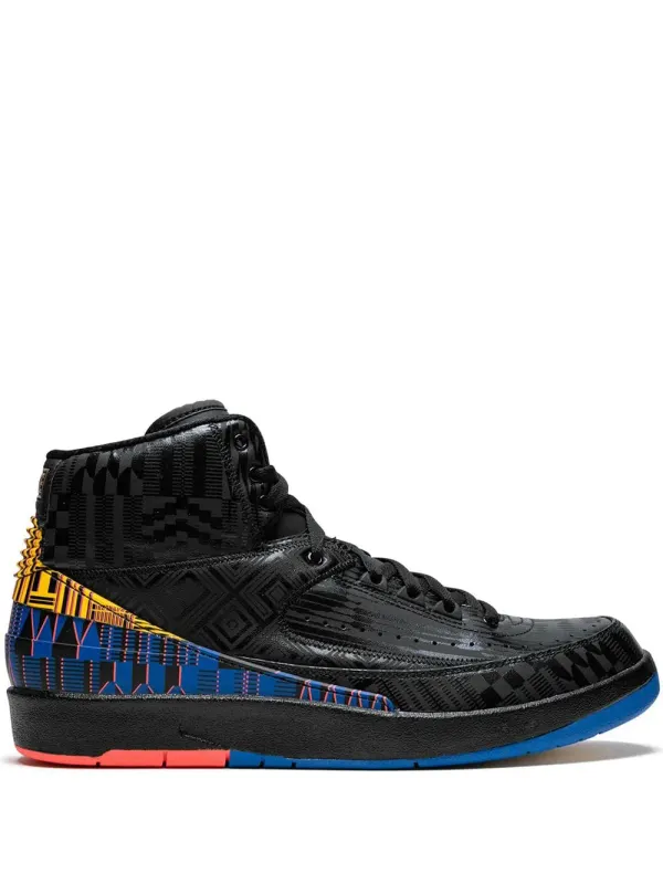 Jordan ‘Air Jordan 2 Retro BHM’ Sneakers – Schwarz (BQ7618)