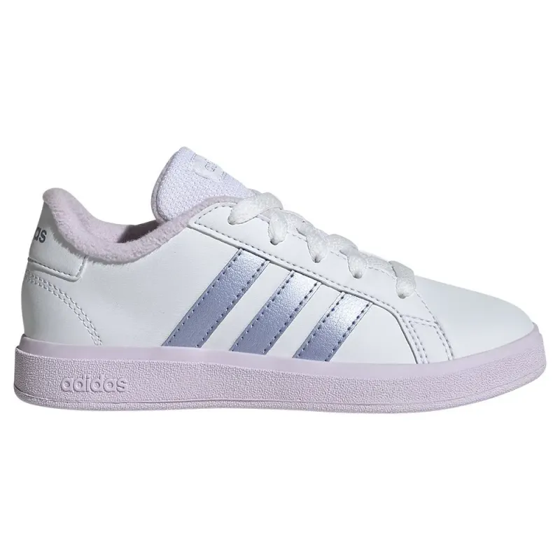 Adidas Grand Court Ftwr White / Blue Spark Met / Ice Lavender (IE3844)