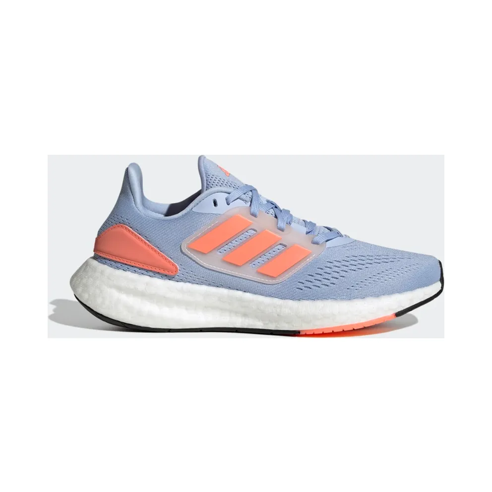 adidas Pureboost 22 Laufschuh Blue Dawn / Coral Fusion / Wonder Quartz (HQ8579)