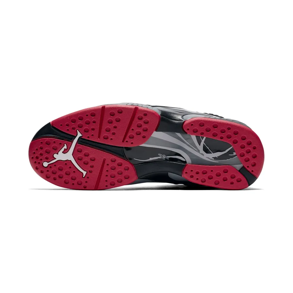 Jordan 8 Retro Black Cement Black/Gym Red-Black-Wolf Grey (305381-022)