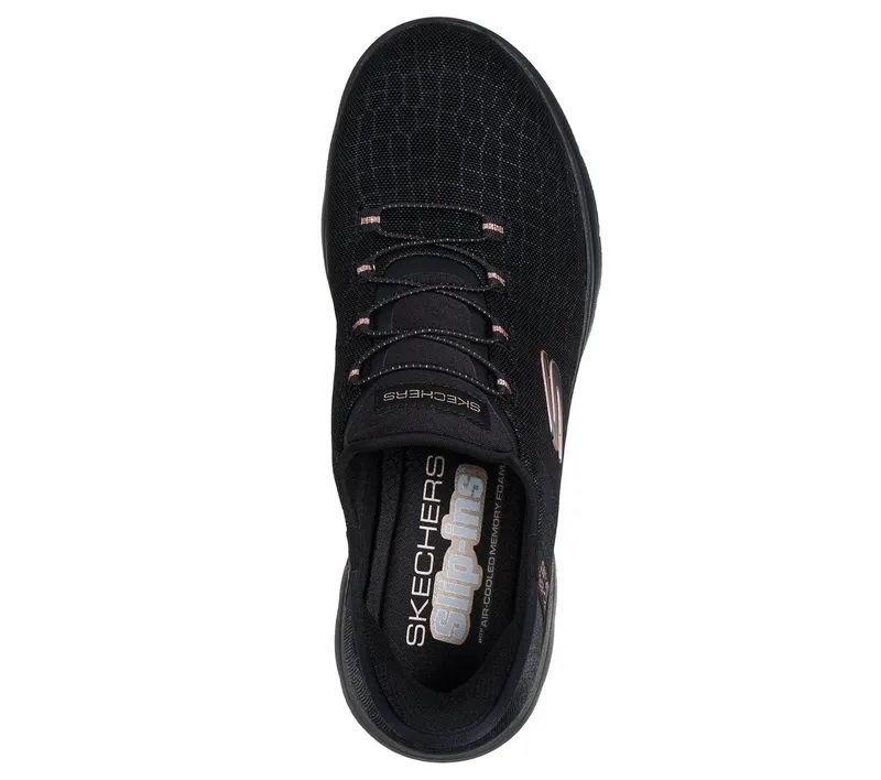 Skechers Slip-ins: Summits – Classy Night Sneaker Black/Gold
