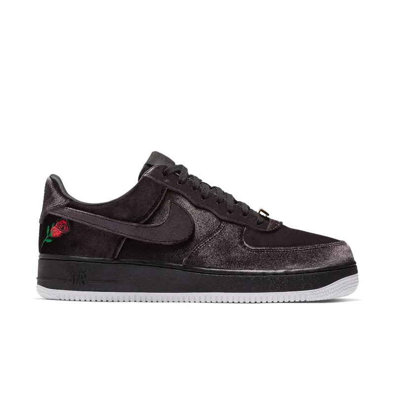 Nike Air Force 1 Low Rose Velvet Black/Black-White (AH8462-003)