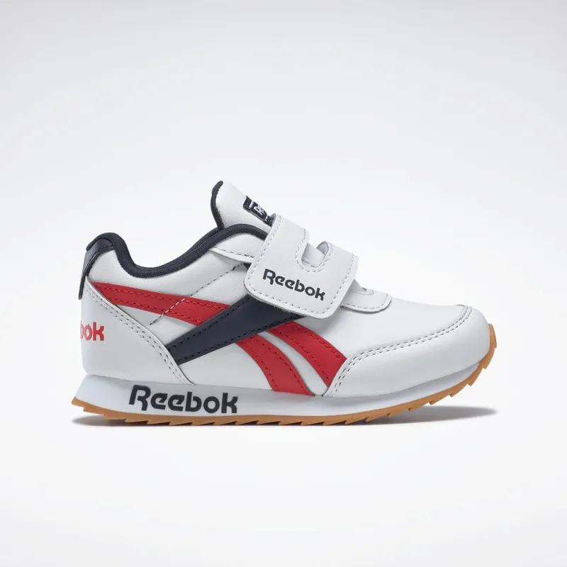 Reebok Royal Classic Jogger 2.0 White / Collegiate Navy / Vector Red (H67881)