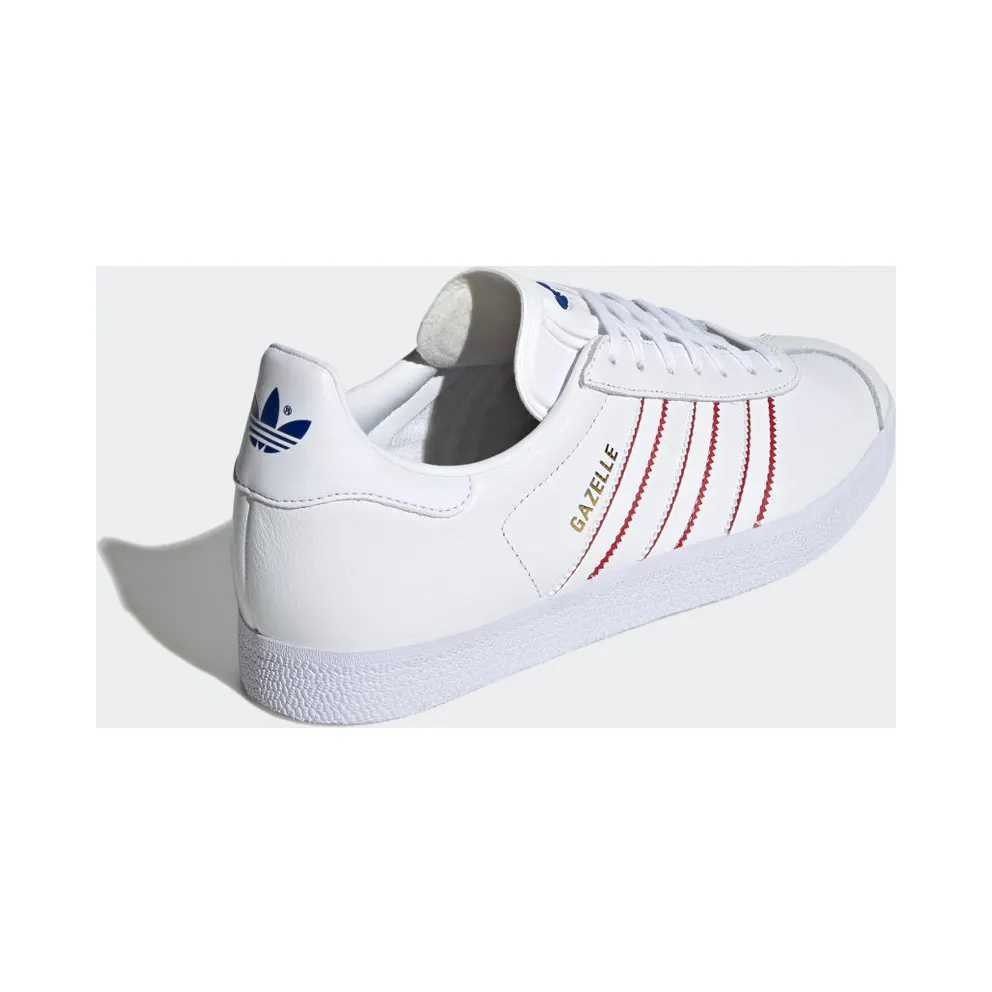 Adidas Gazelle Cloud White / Team Power Red / Royal Blue (GX9882)