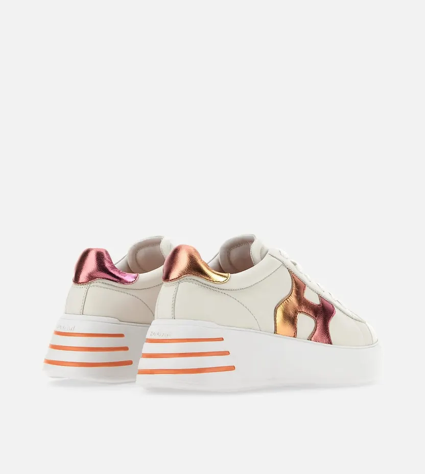 Hogan Rebel Ivory Pink Orange (HXW5640DN61N9V0VA2) (2)