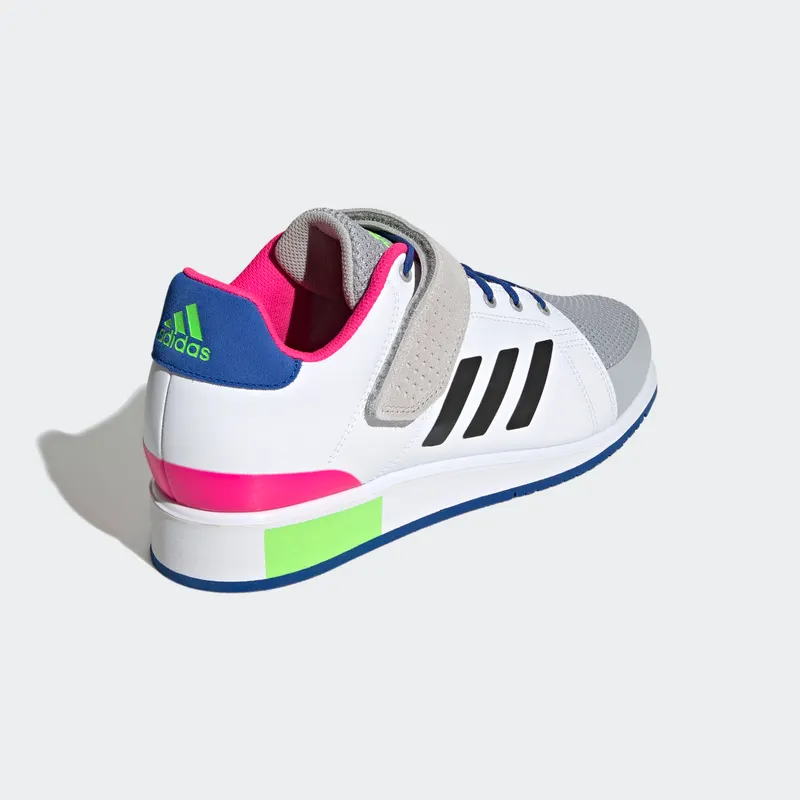 Adidas Power Perfect 3 Tokyo Weightlifting Cloud White / Core Black / Team Solar Green (GZ1476)