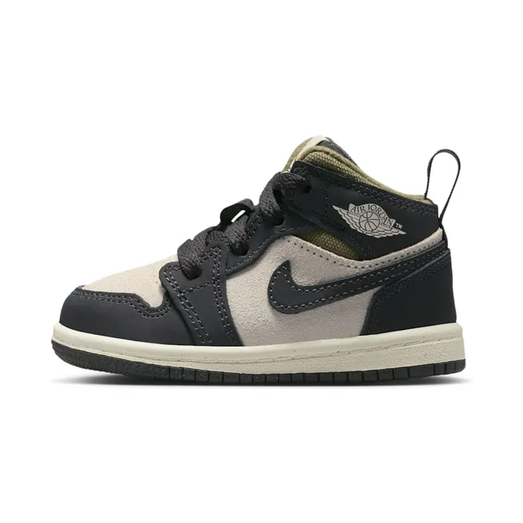 Jordan 1 Mid SE Off Noir “Light Orewood Brown / Medium Olive / Sail / Off-Noir” (HV4729-102)