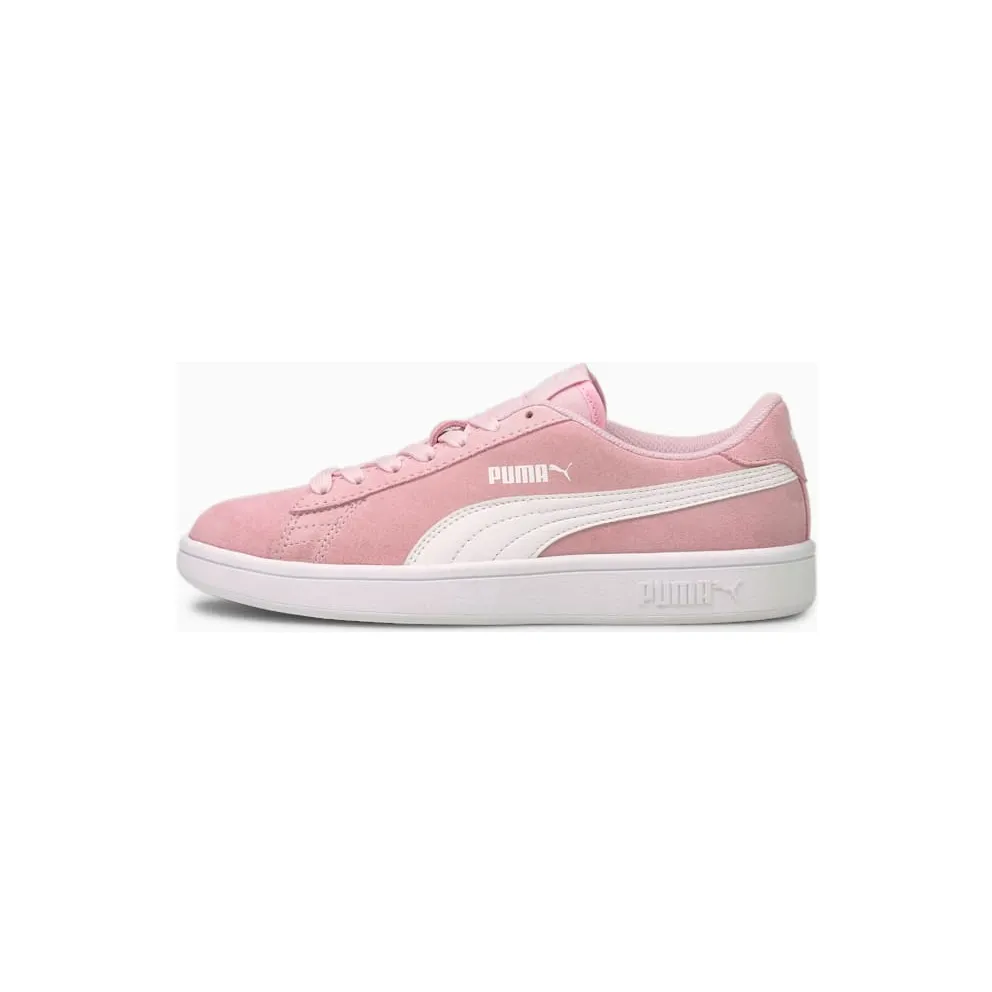 Puma Smash v2 Suede Jr Pink/White (36517627)