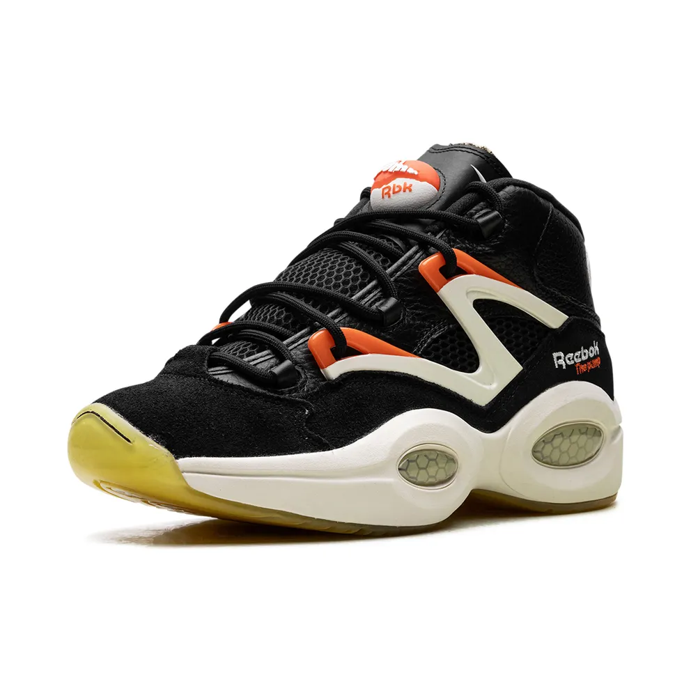 Reebok Question Pump Shoes Core Black / Classic White / Chalk (H06496)